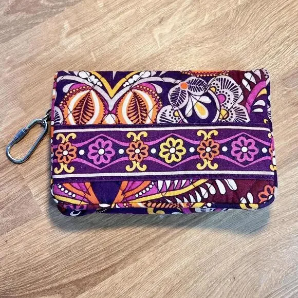 Vera Bradley Quilted Floral Wallet - Picture 2 of 8